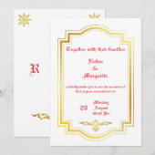 Hochzeitseinladung Einladung (Vorne/Hinten)
