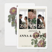 Hochzeitseinladung Einladung (Vorne/Hinten)