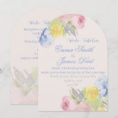 Hochzeitseinladung Einladung (Vorne/Hinten)