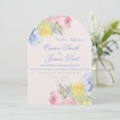 Hochzeitseinladung Einladung (Stehend Vorderseite)