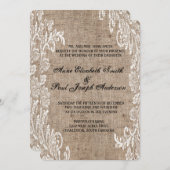 Hochzeitseinladung Einladung (Vorne/Hinten)