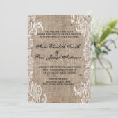 Hochzeitseinladung Einladung (Stehend Vorderseite)