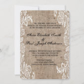 Hochzeitseinladung Einladung (Vorderseite)