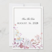 Hochzeitseinladung Einladung (Rückseite)