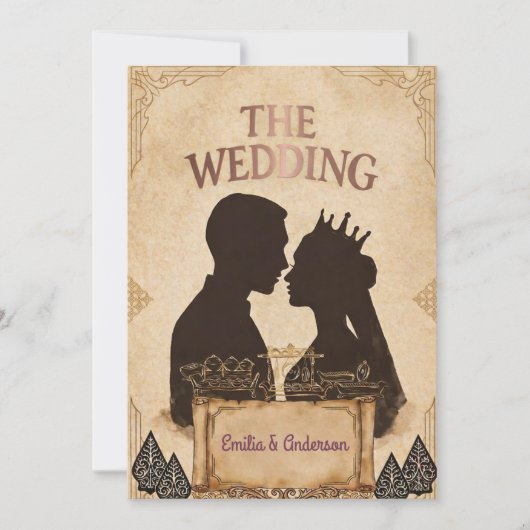 Hochzeitseinladung Einladung (Vorderseite)