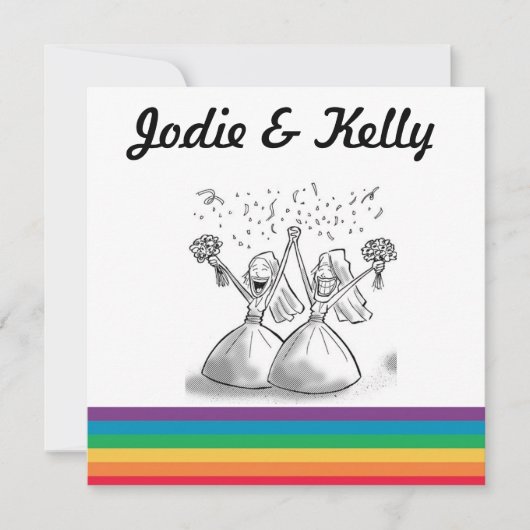 Hochzeitseinladung Einladung (Vorderseite)