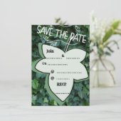 Hochzeitseinladung Einladung (Stehend Vorderseite)