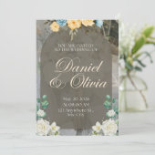 Hochzeitseinladung Einladung (Stehend Vorderseite)