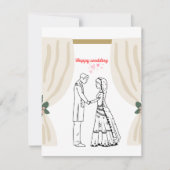 Hochzeitseinladung  einladung (Vorderseite)