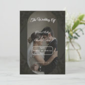Hochzeitseinladung  einladung (Stehend Vorderseite)