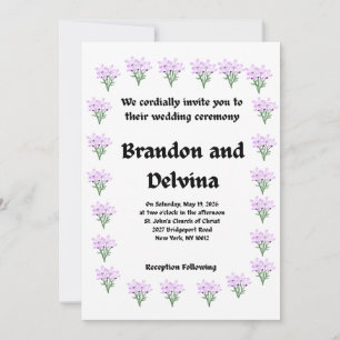 Hochzeitseinladung Einladung
