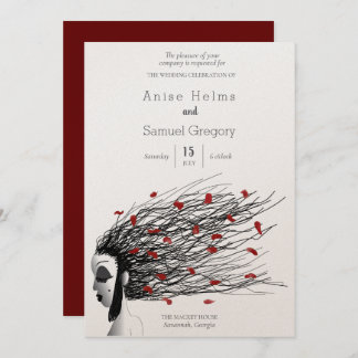 Hochzeitseinladung Einzigartig, skurril Einladung