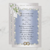 Hochzeitseinladung elegant einladung (Vorne/Hinten)