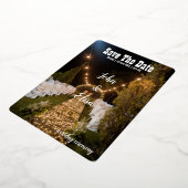 Hochzeitseinladung elegante Film Cover Folieneinladung (Gedreht)