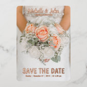 Hochzeitseinladung Film decken elegant Folieneinladung (Vorderseite)