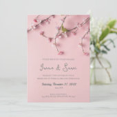 Hochzeitseinladung, Frühjahrseinladung Einladung (Stehend Vorderseite)