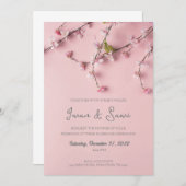 Hochzeitseinladung, Frühjahrseinladung Einladung (Vorne/Hinten)