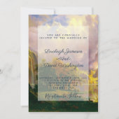 Hochzeitseinladung für Berge Einladung (Vorderseite)