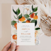 Hochzeitseinladung für Zitrusfrüchte Einladung