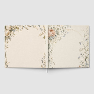 Hochzeitseinladung im eleganten französischen Land Gästebuch