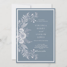 Hochzeitseinladung im französischen eleganten Stil