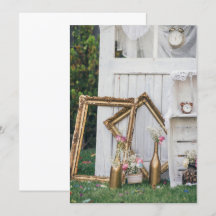 Hochzeitseinladung im Vintage-Stil