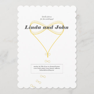 Hochzeitseinladung Infinite Love Einladung