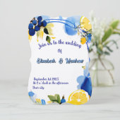 Hochzeitseinladung La Dolce Vita Einladung (Stehend Vorderseite)