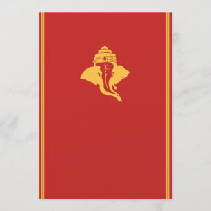 Hochzeitseinladung Lord Ganesh Einladung