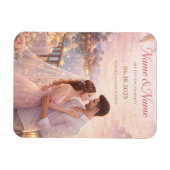Hochzeitseinladung Magnet (Horizontal)