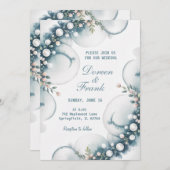 Hochzeitseinladung Mit Liebe Einladung (Vorne/Hinten)