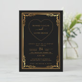 Hochzeitseinladung mit modernem Herzakzent Design Save The Date (Stehend Vorderseite)
