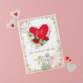 Hochzeitseinladung mit UAwg on Back Einladung