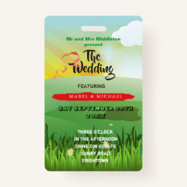 Hochzeitseinladung Rustikale Festspiele Spaß Ausweis