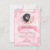 Hochzeitseinladung Save The Date (Vorderseite)