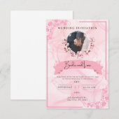 Hochzeitseinladung Save The Date (Vorne/Hinten)