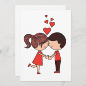 Hochzeitseinladung  save the date (Vorne/Hinten)