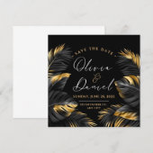 Hochzeitseinladung Save The Dates Date (Vorne/Hinten)
