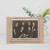 Hochzeitseinladung Spaß lustiger Sondertext Einladung (Stehend Vorderseite)