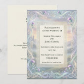 Hochzeitseinladung Sunset Celtic Thistle Einladung (Vorne/Hinten)