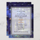 Hochzeitseinladung von Braut- und Bräutigam-Eltern Einladung (Vorne/Hinten)