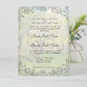 Hochzeitseinladung von Eltern von Braut und Bräuti Einladung (Stehend Vorderseite)