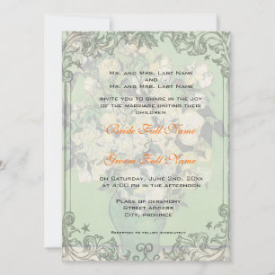 Hochzeitseinladung von Eltern von Braut und Bräuti Einladung