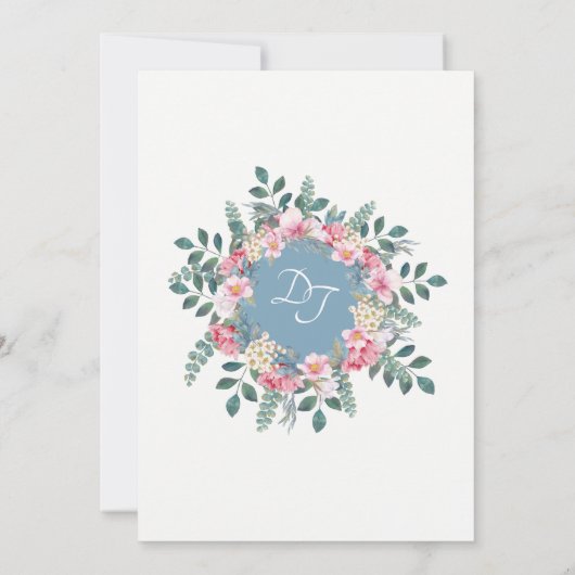 Hochzeitseinladung von Fragrande Garden Einladung (Rückseite)