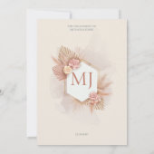 Hochzeitseinladung Vorlagen (Rückseite)