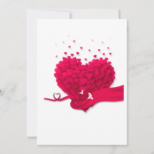 Hochzeitseinladung Vorlagen (Rückseite)