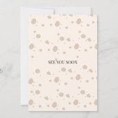 Hochzeitseinladung Waldtiere Einladung (Rückseite)