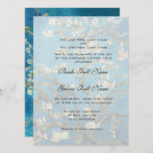 Hochzeitseinladung zu Kunstwerken Einladung (Vorne/Hinten)