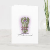 Hochzeitseinladung zu weißen Rosen und Perlen Einladung (Rückseite)