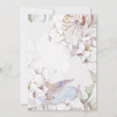 Hochzeitseinladung zum Meer Einladung (Rückseite)